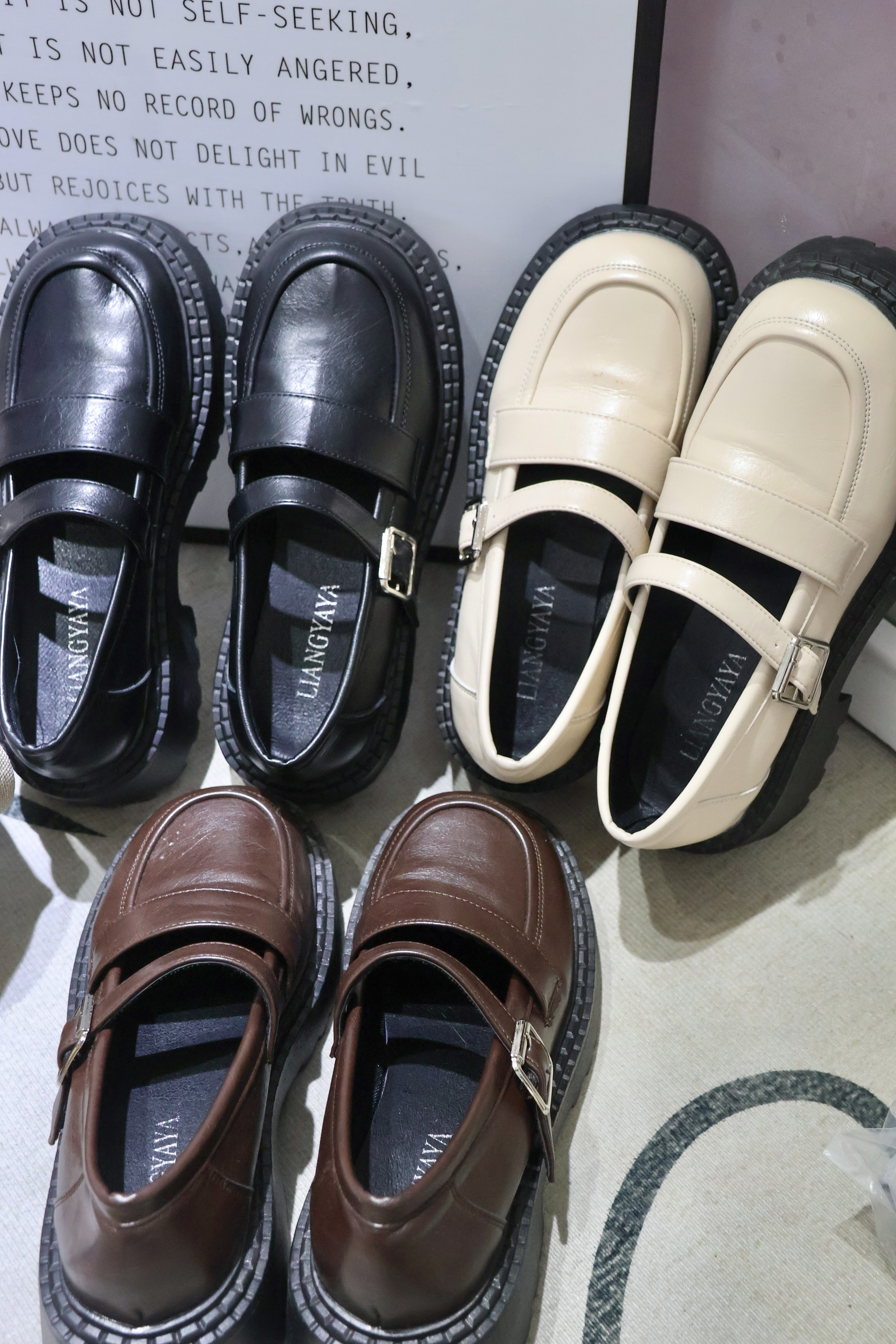 閉眼入🤎高質感皮革小皮鞋