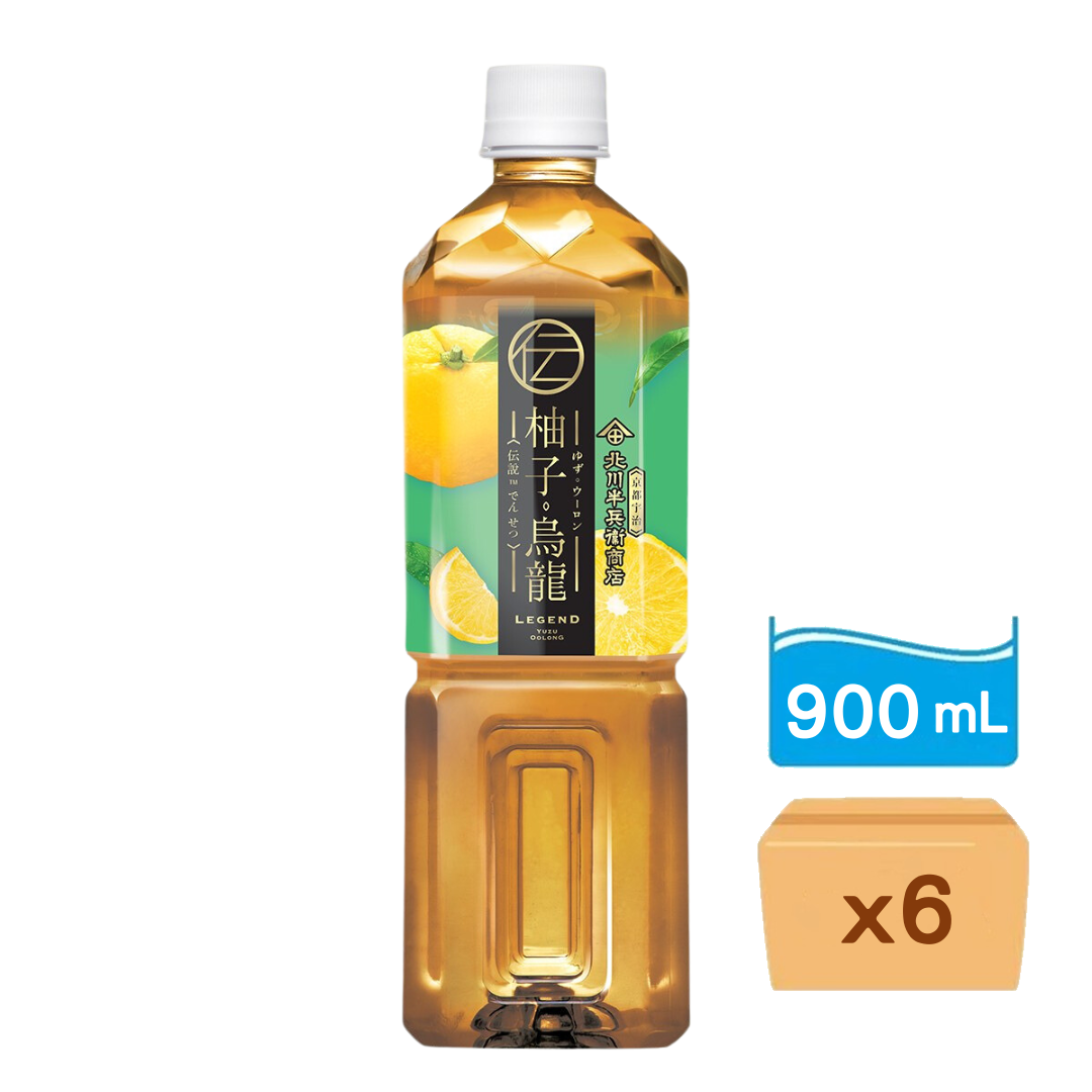 北川半兵衞商店伝說 - 柚子烏龍茶 900ml x 6支