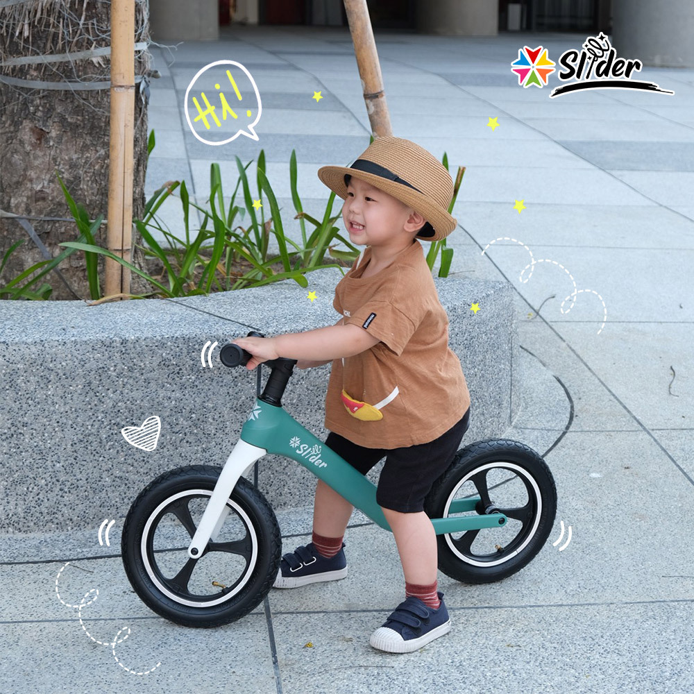 Slider滑來滑趣台灣官網｜兒童滑步車P668 蘇打汽水(綠)