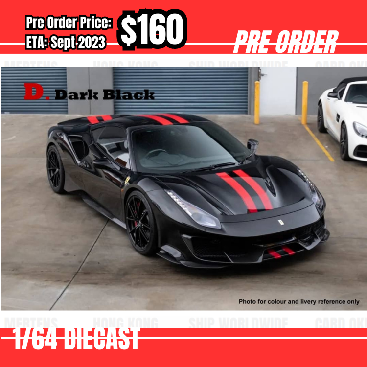 ミニカー Ferrari 488 Pista by Novitec 1/18 Ivy Novitec Ferrari 488 Pista (Acid Green) Resin Car