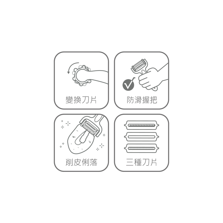 HKT201 Chef！多功能削皮器