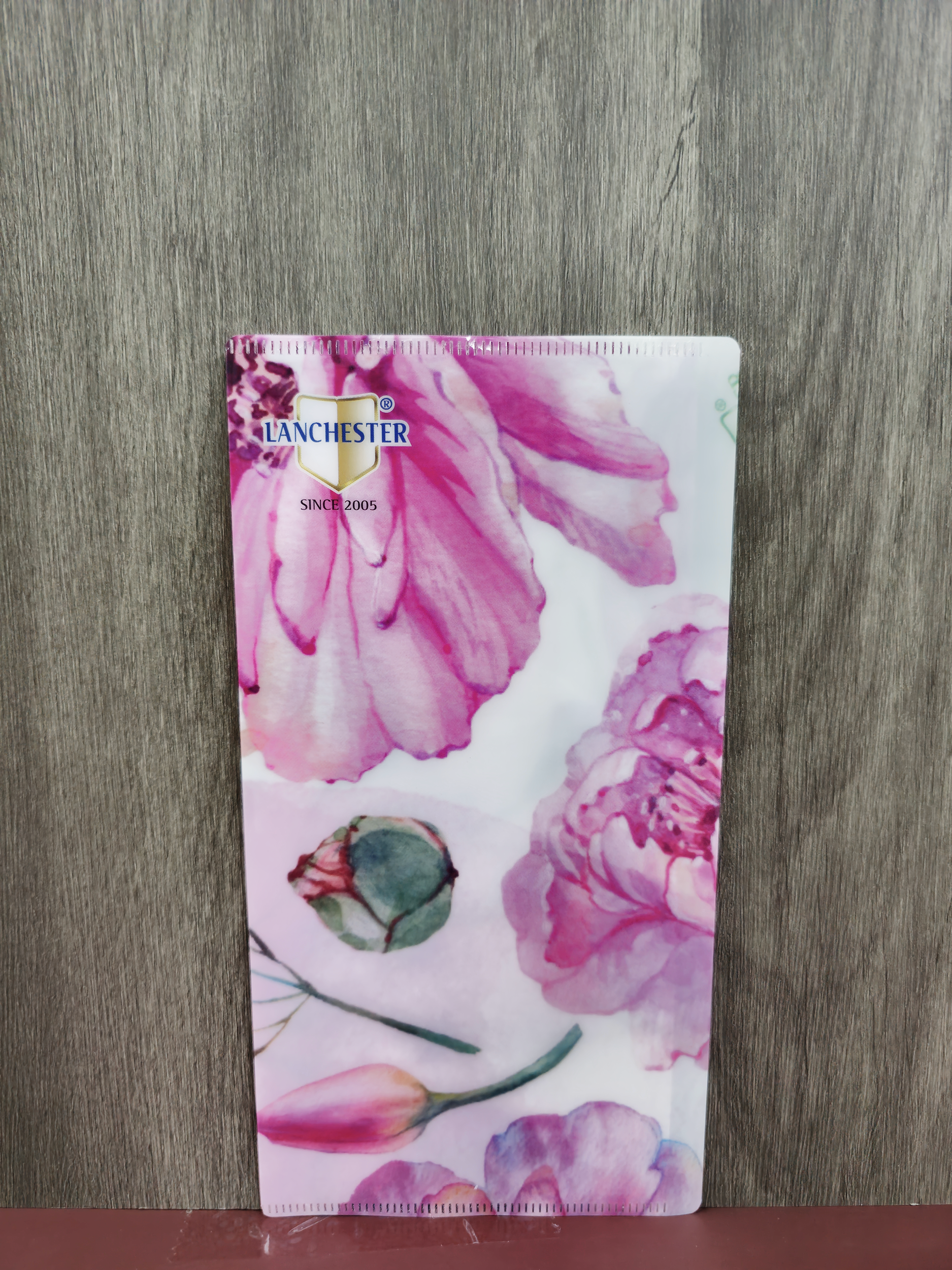 【永恆的愛系列】Lanchester口罩套 牡丹 22*11cm (三層分隔內層)