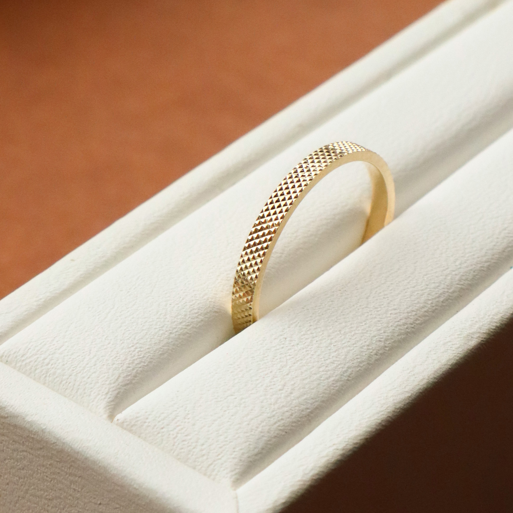 10K/經典菱格戒指