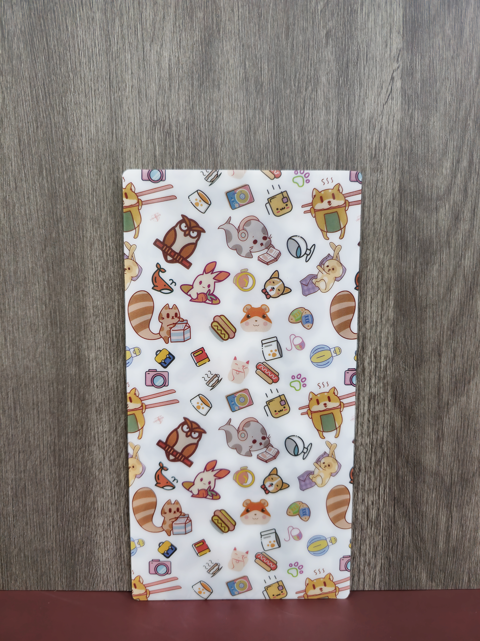 【動物大派對系列】Lanchester口罩套 Zoo-C 22*11cm (三層分隔內層)