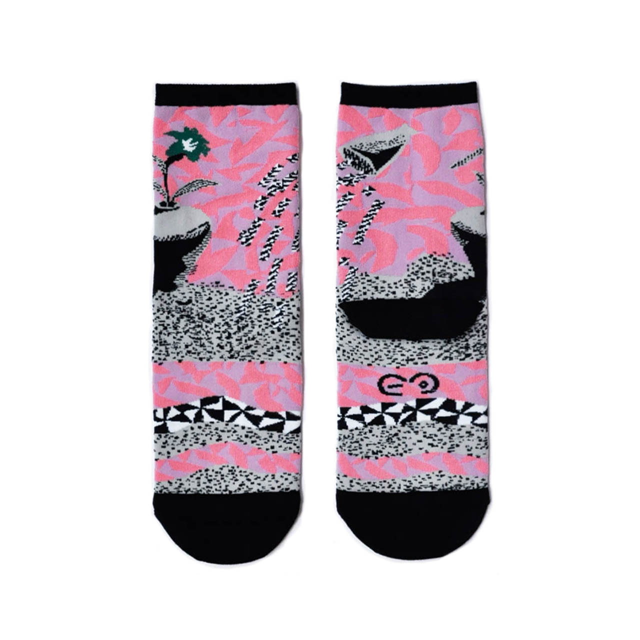 [Empty Cones] Lily Green Casual Socks