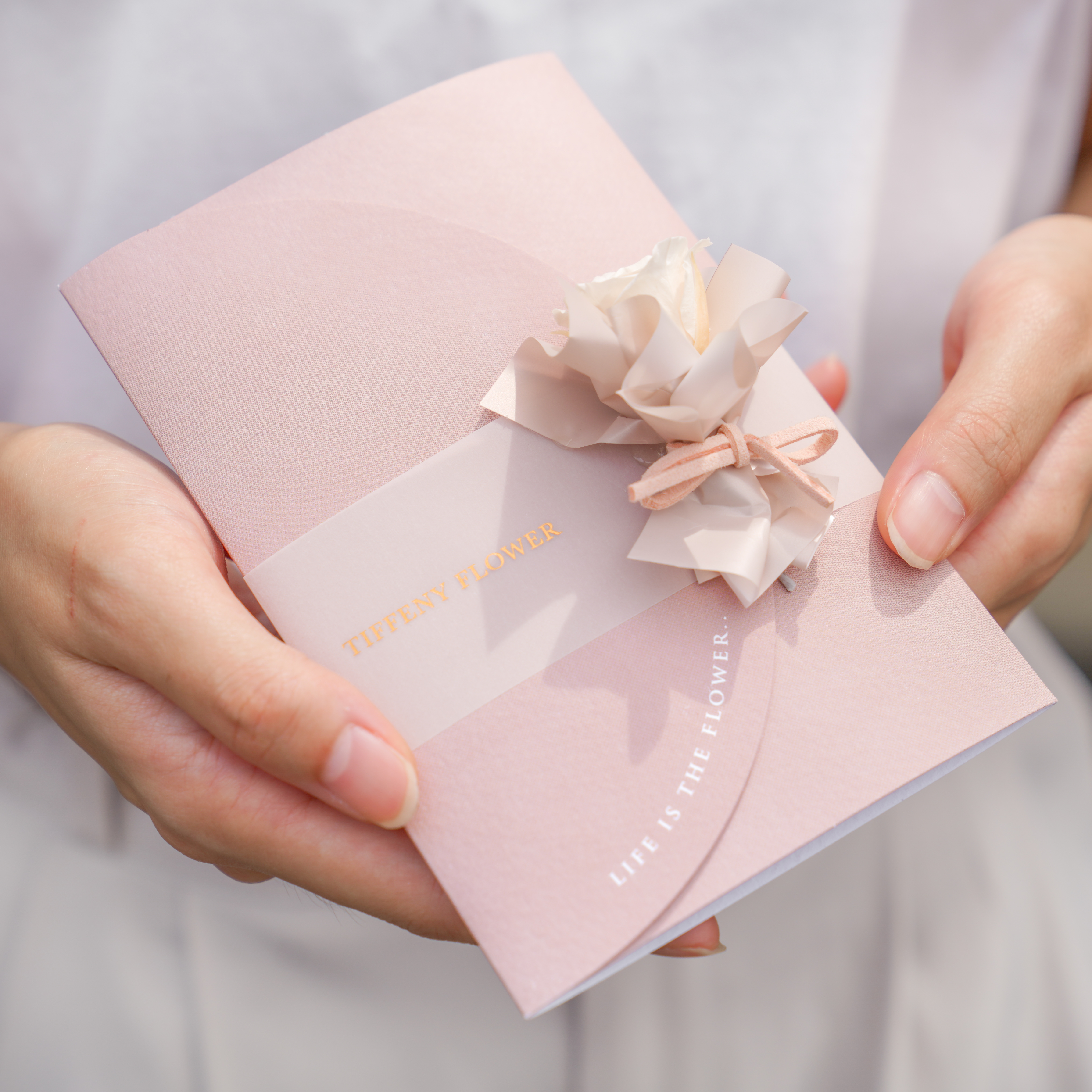 玫瑰永生花卡片 單購