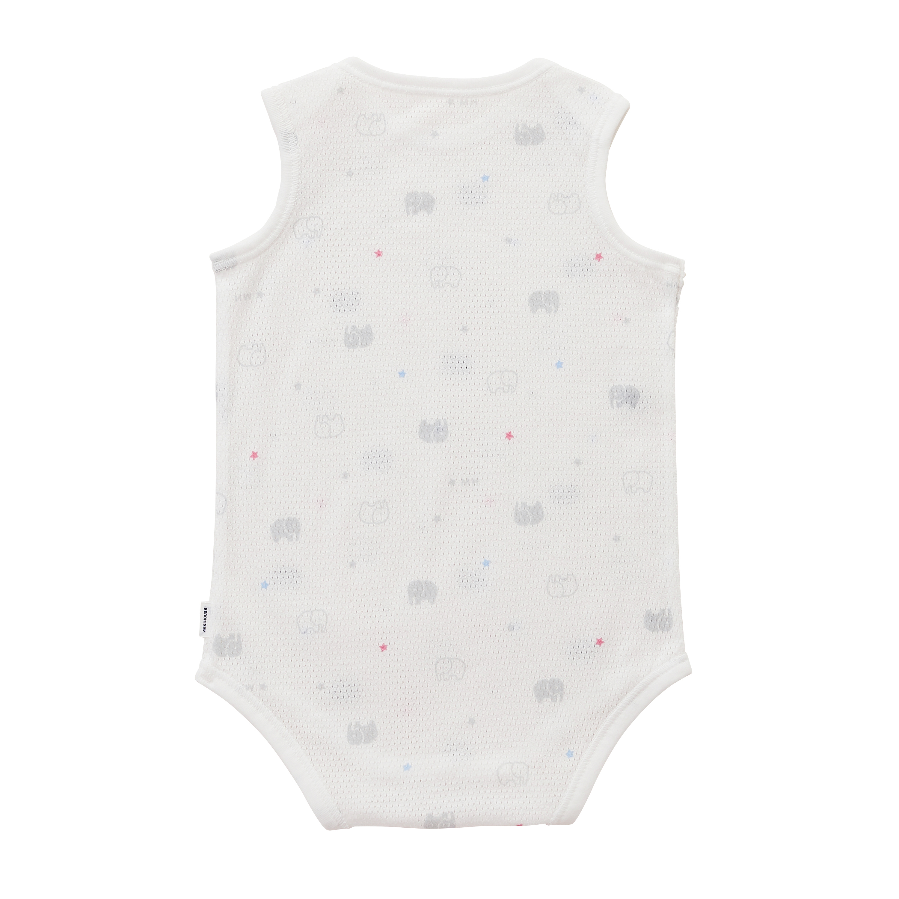 無袖網眼連身衣