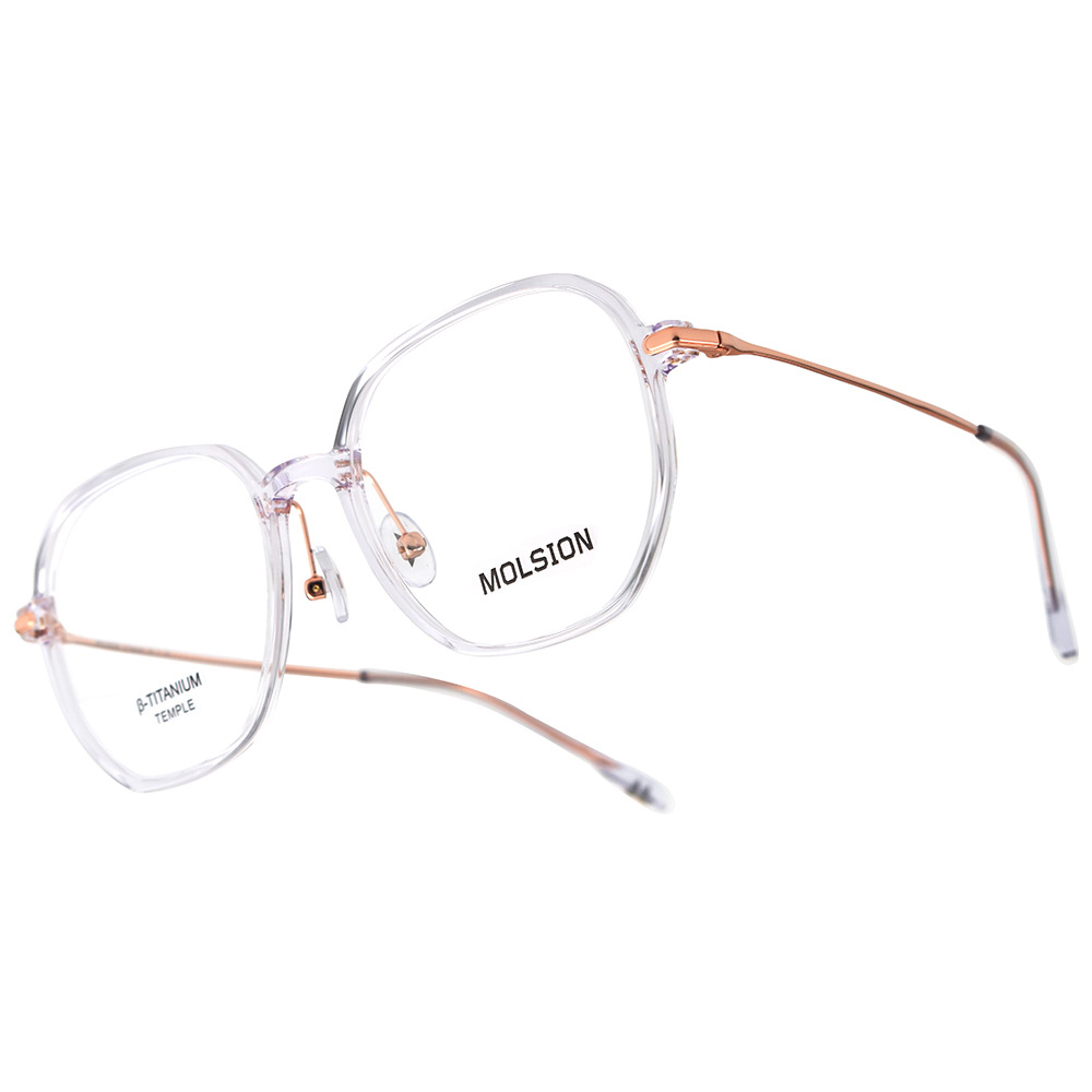 【MOLSION】MJ5080 B90 多邊框光學眼鏡♥