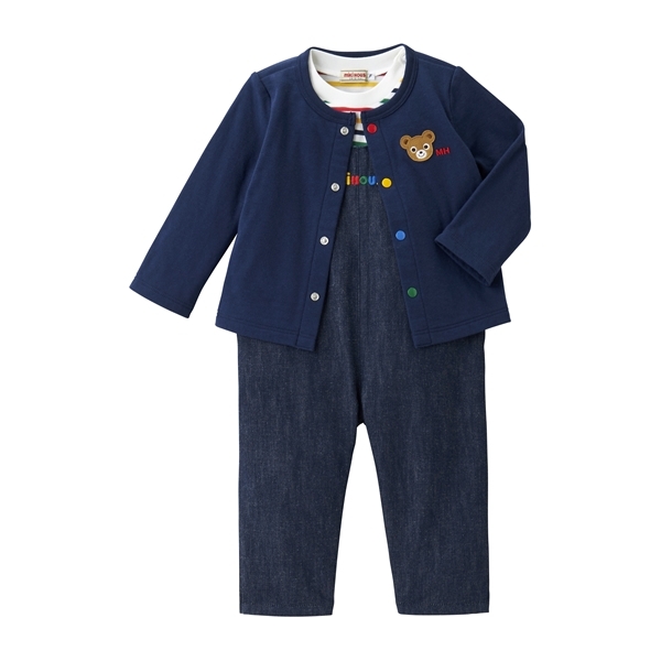 小熊套裝褲三件套