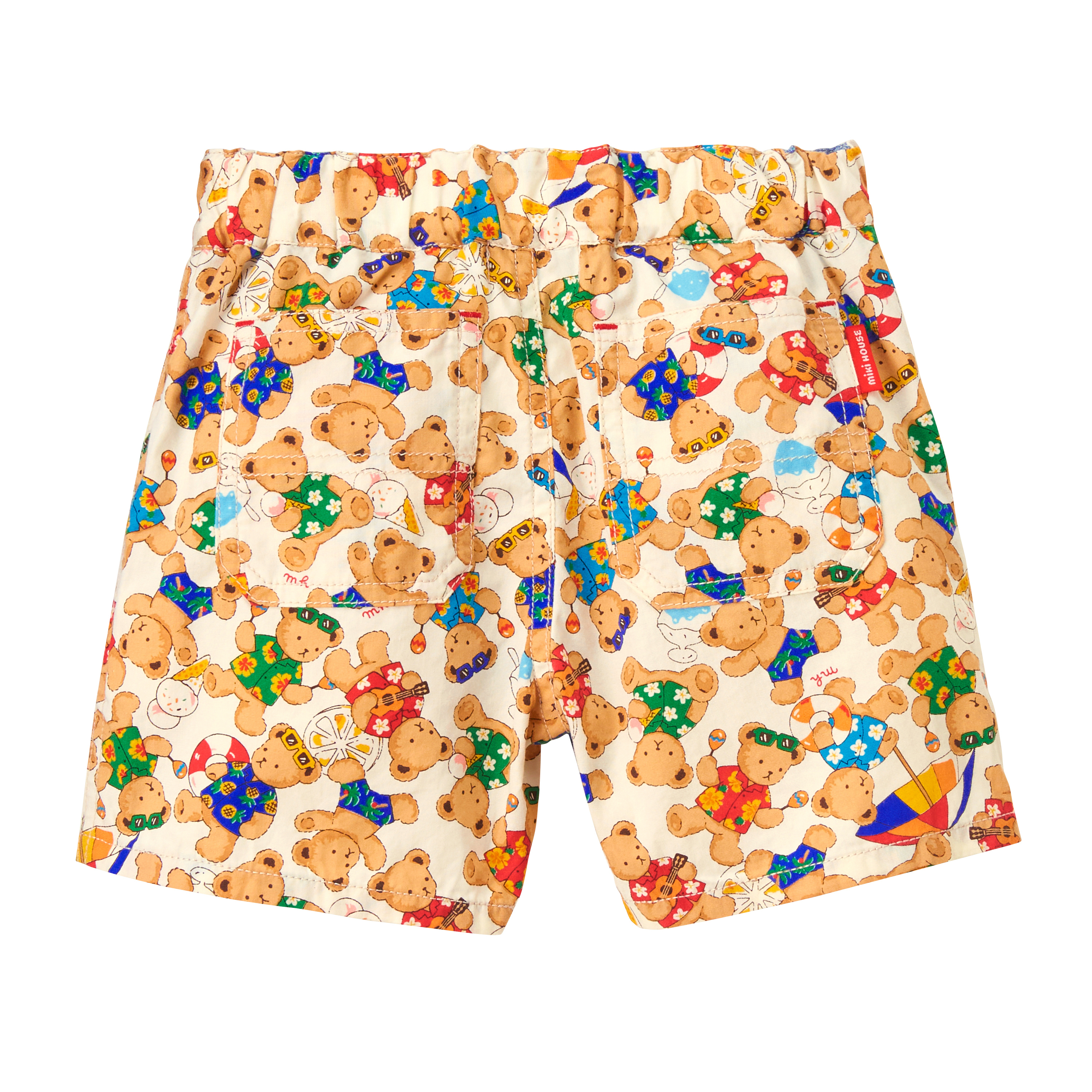 小熊夏威夷中長褲