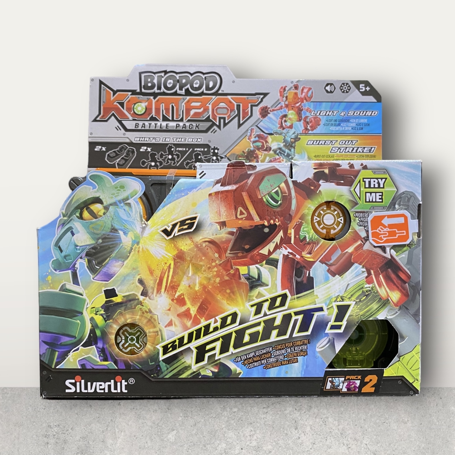 BIOPOD KOMBAT BATTLE PACK 魔動獸球擊戰獸 兩件套裝