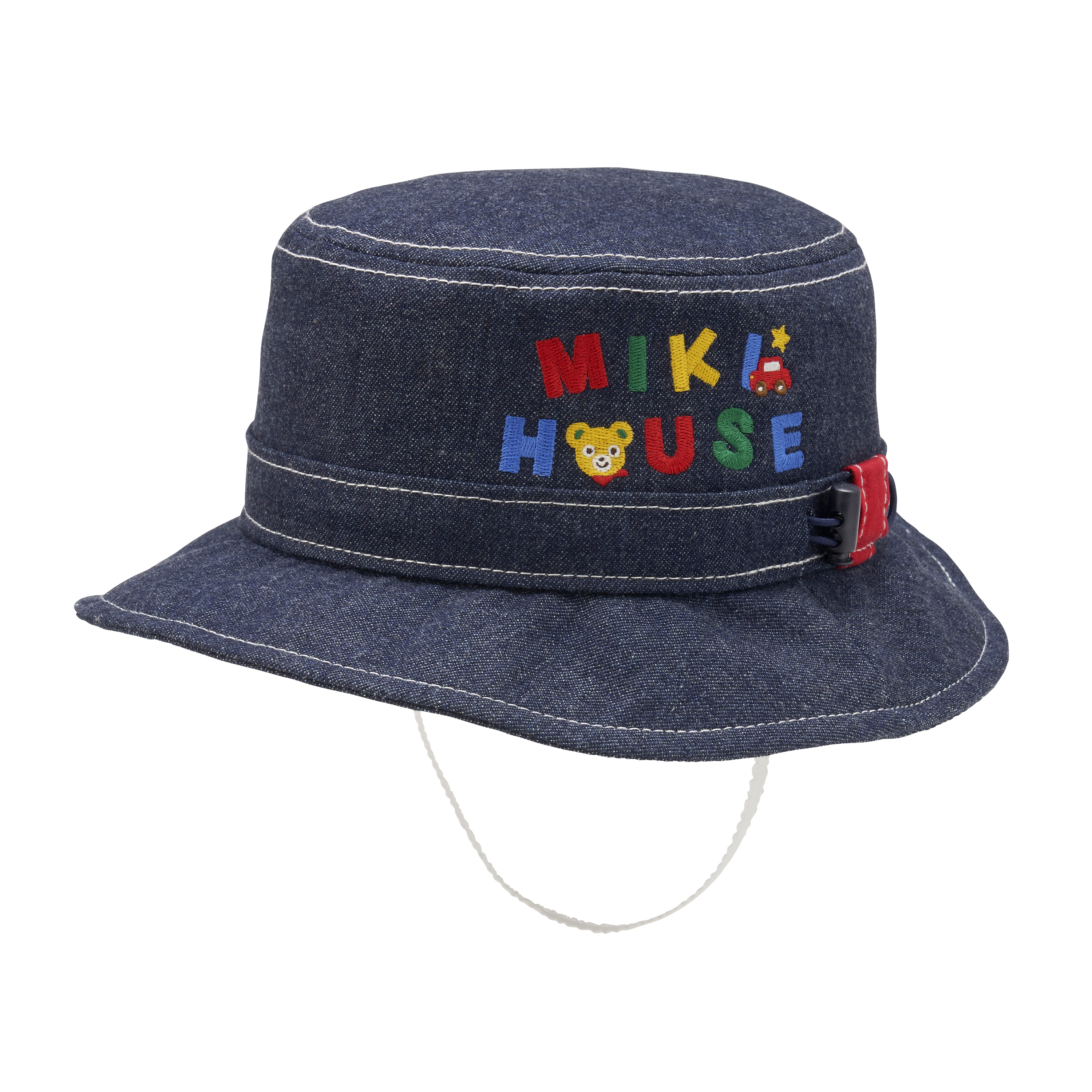 MH Logo小熊刺綉遮陽帽