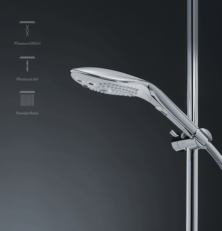 德國 Womanizer Wave 水壓陰蒂按摩花灑（鑽白）