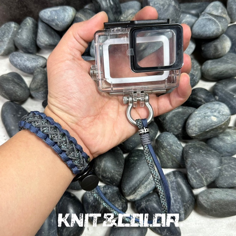 ※ 編織傘繩 運動相機手繩 (馬蹄扣)