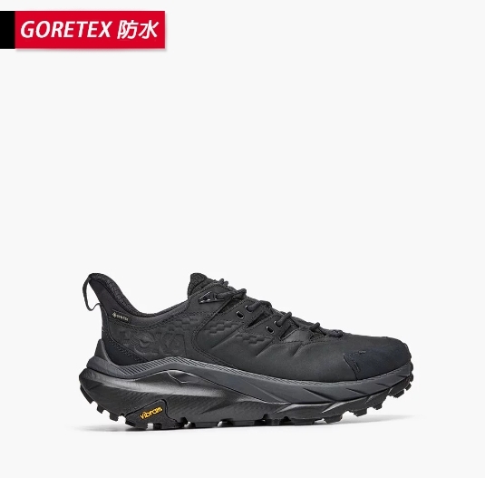HOKA ONE ONE 男 Kaha 2 Low GTX 登山鞋 黑 JUN-