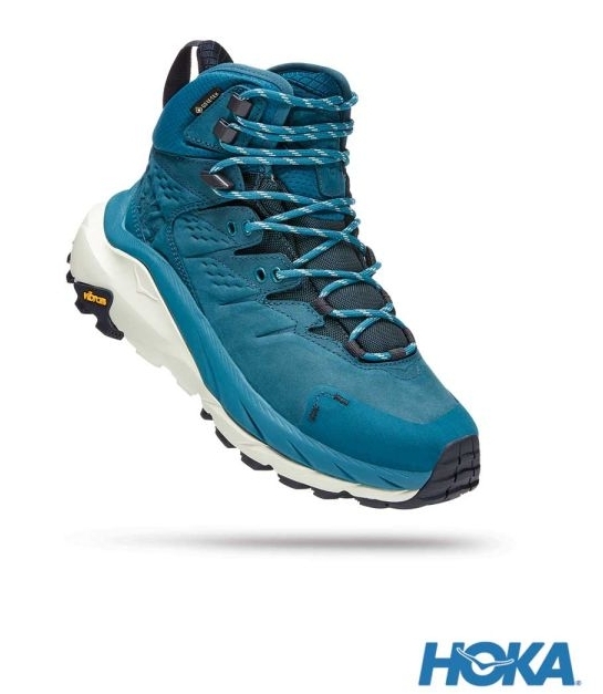 HOKA ONE ONE 女 Kaha 2 GTX 登山鞋 珊瑚藍/石墨藍 JUN-