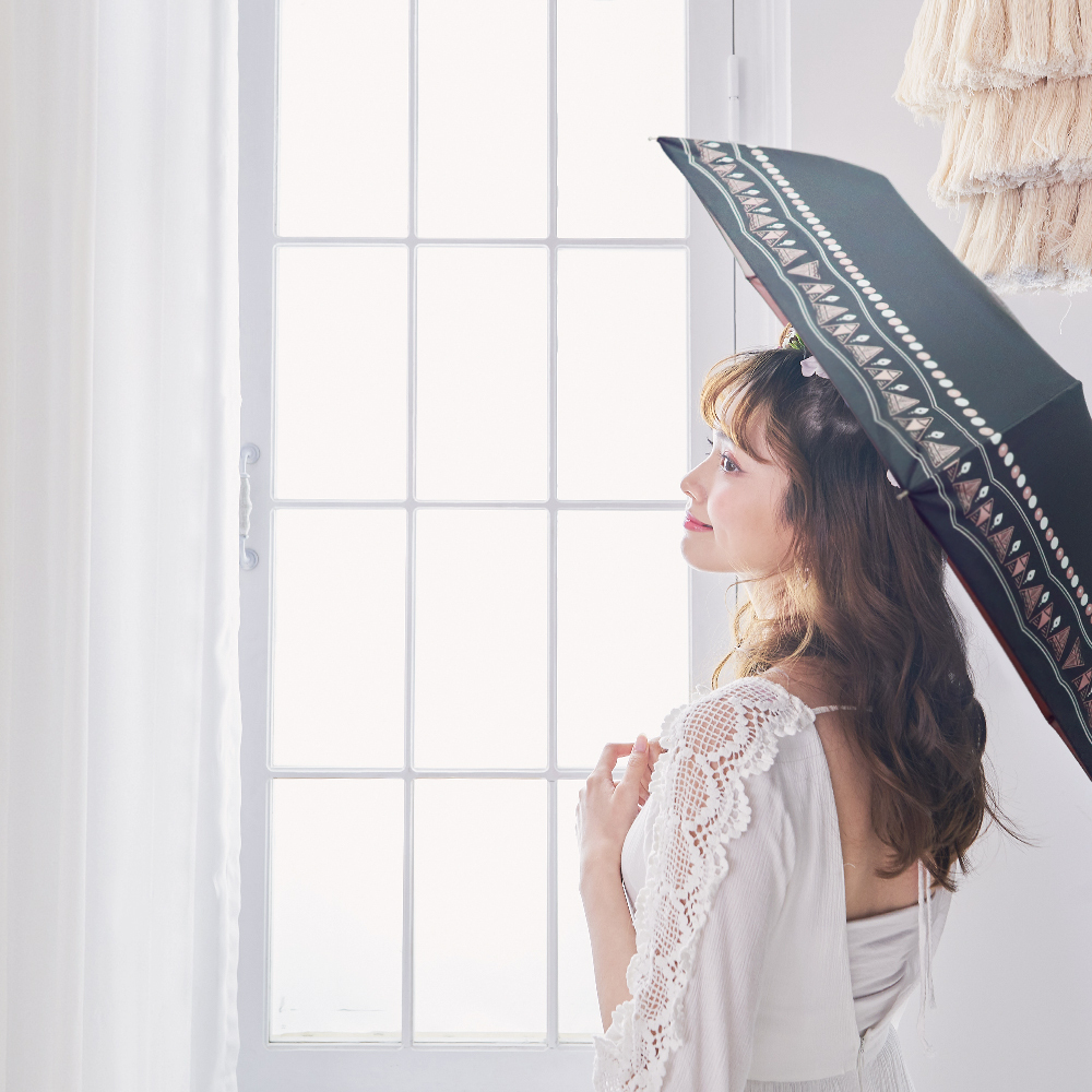 降溫10℃鈦奈米自動波希米亞6色,自動傘,降溫傘,涼感傘,雨之戀,瞬間涼爽防護,天然物理性防曬,抗UV,輕盈,抗熱,遮光,晴雨兩用傘,超降溫,福懋鈦金奈米布, 輕鬆收納好攜帶