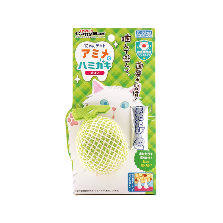 Cattyman 木天蓼咬咬潔齒玩具 (密瓜)