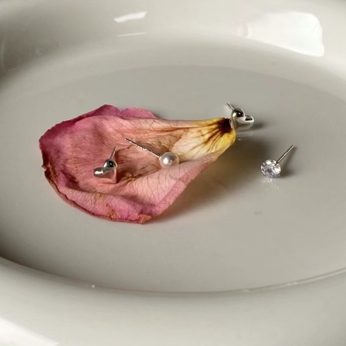 Shiny!Shiny! 純銀耳環四件組