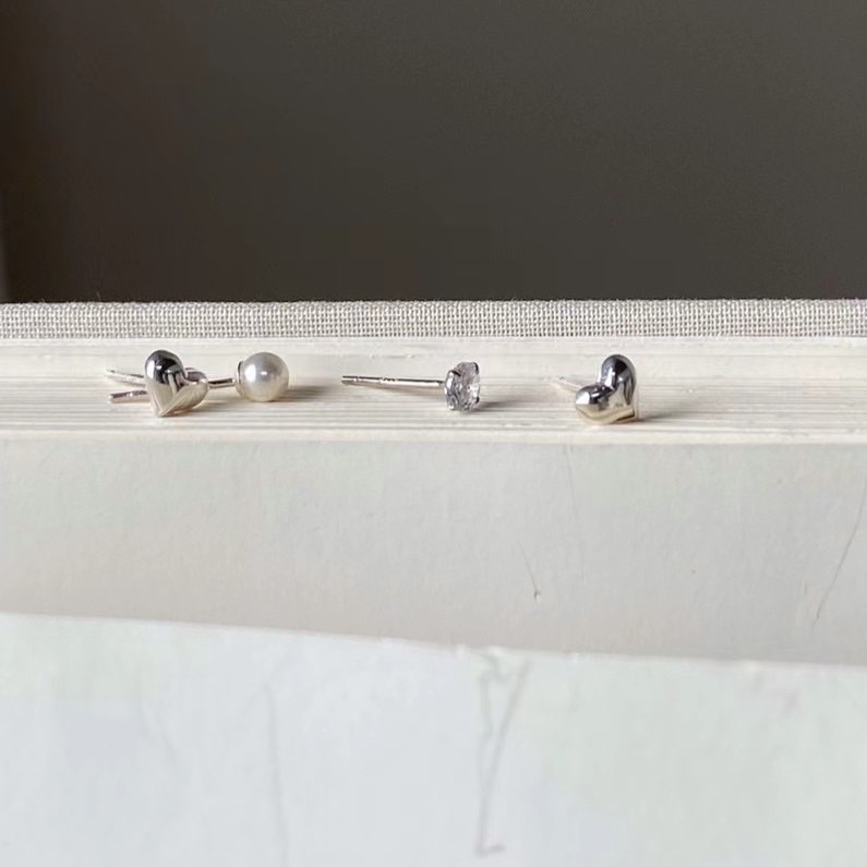 Shiny!Shiny! 純銀耳環四件組