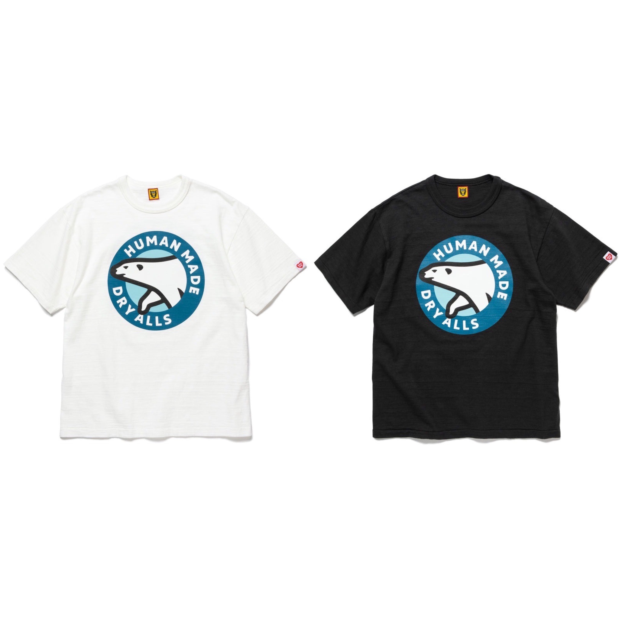 日本製HUMAN MADE GRAPHIC T-SHIRT 北極熊LOGO 竹節棉短T