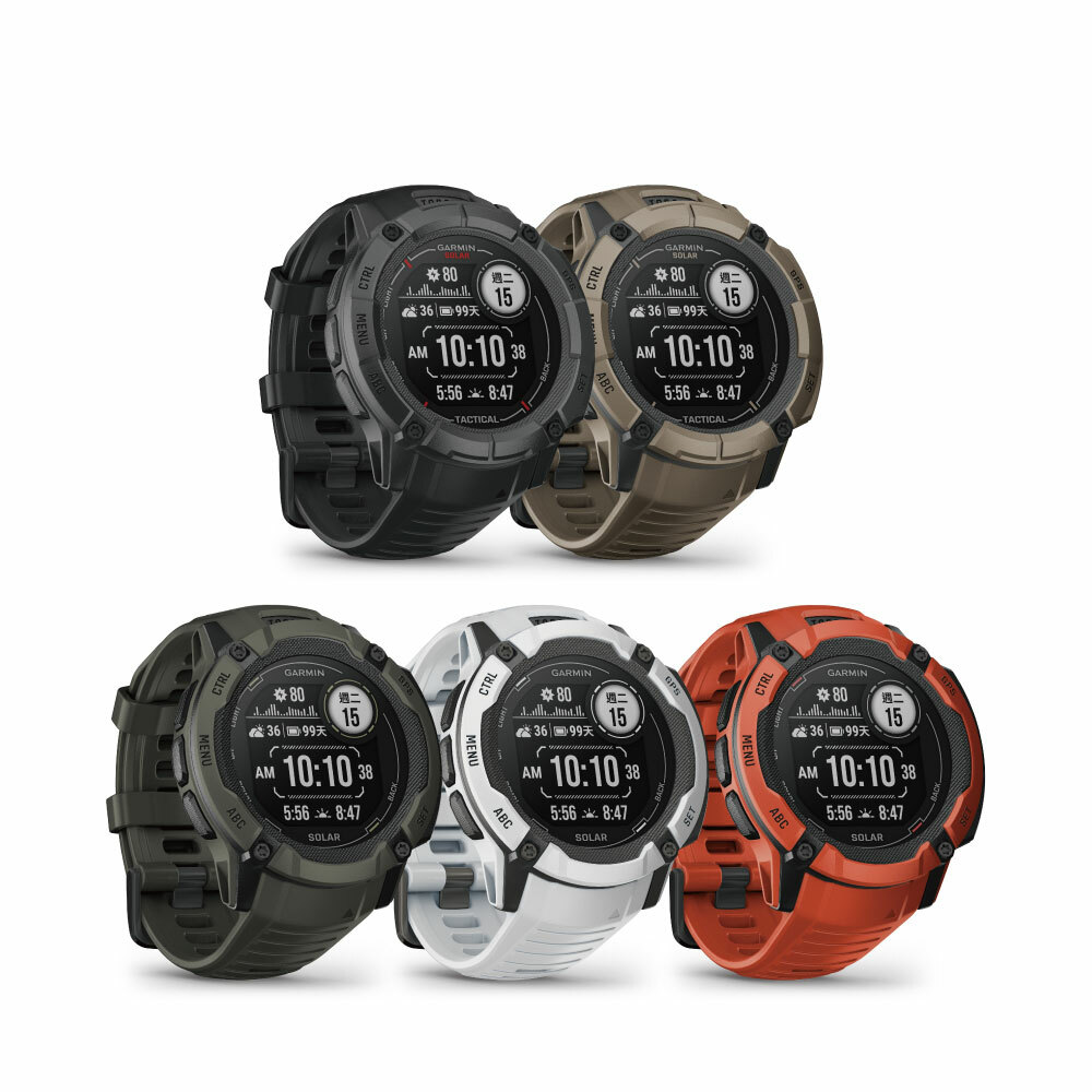 【GARMIN】INSTINCT 2X Solar 本我系列 太陽能GPS腕錶
