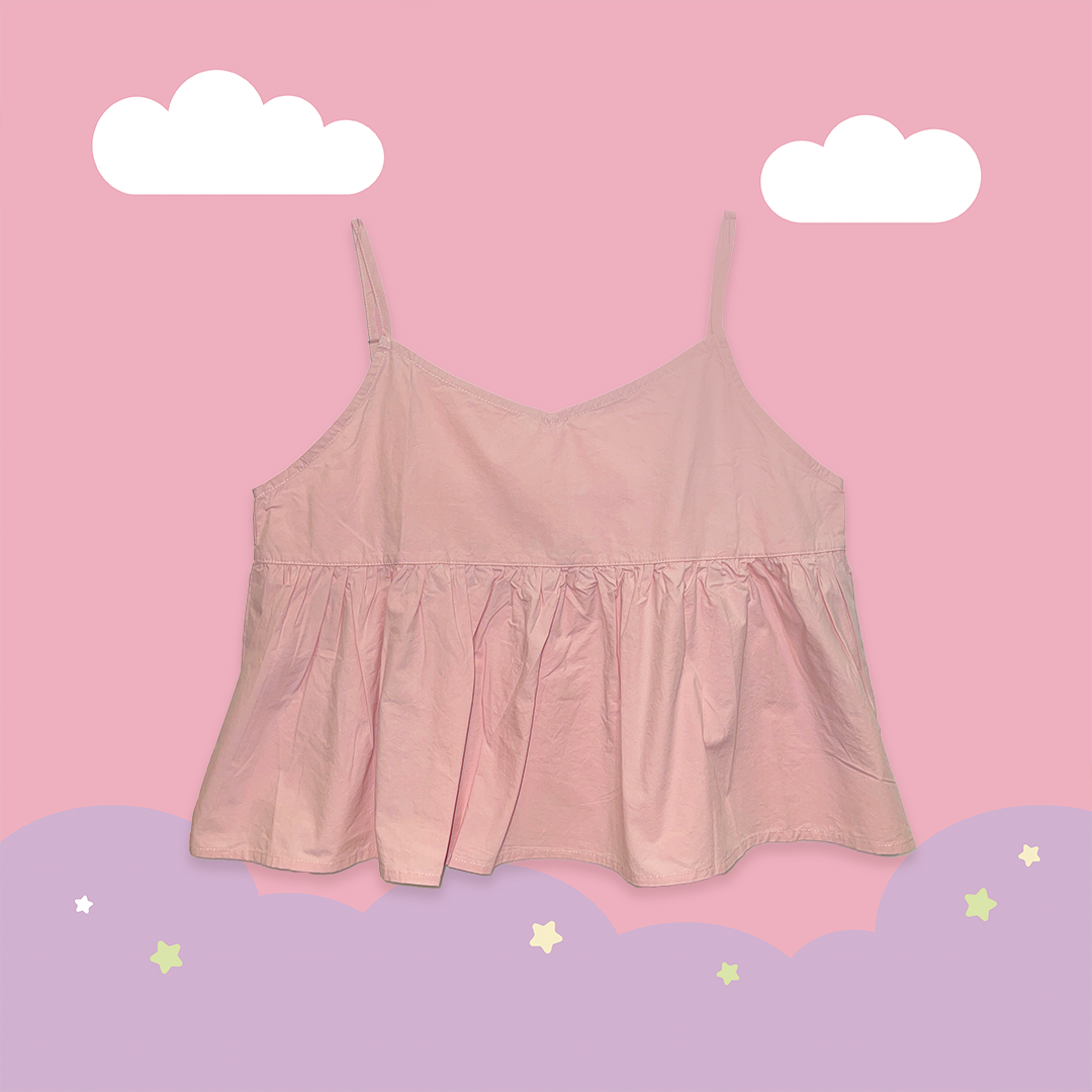 こ♡こ 細肩帶蛋糕背心