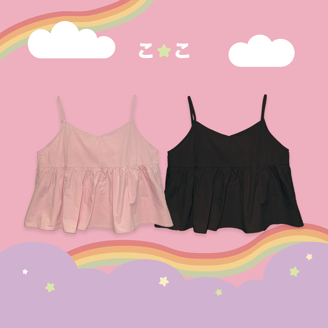 こ♡こ 細肩帶蛋糕背心