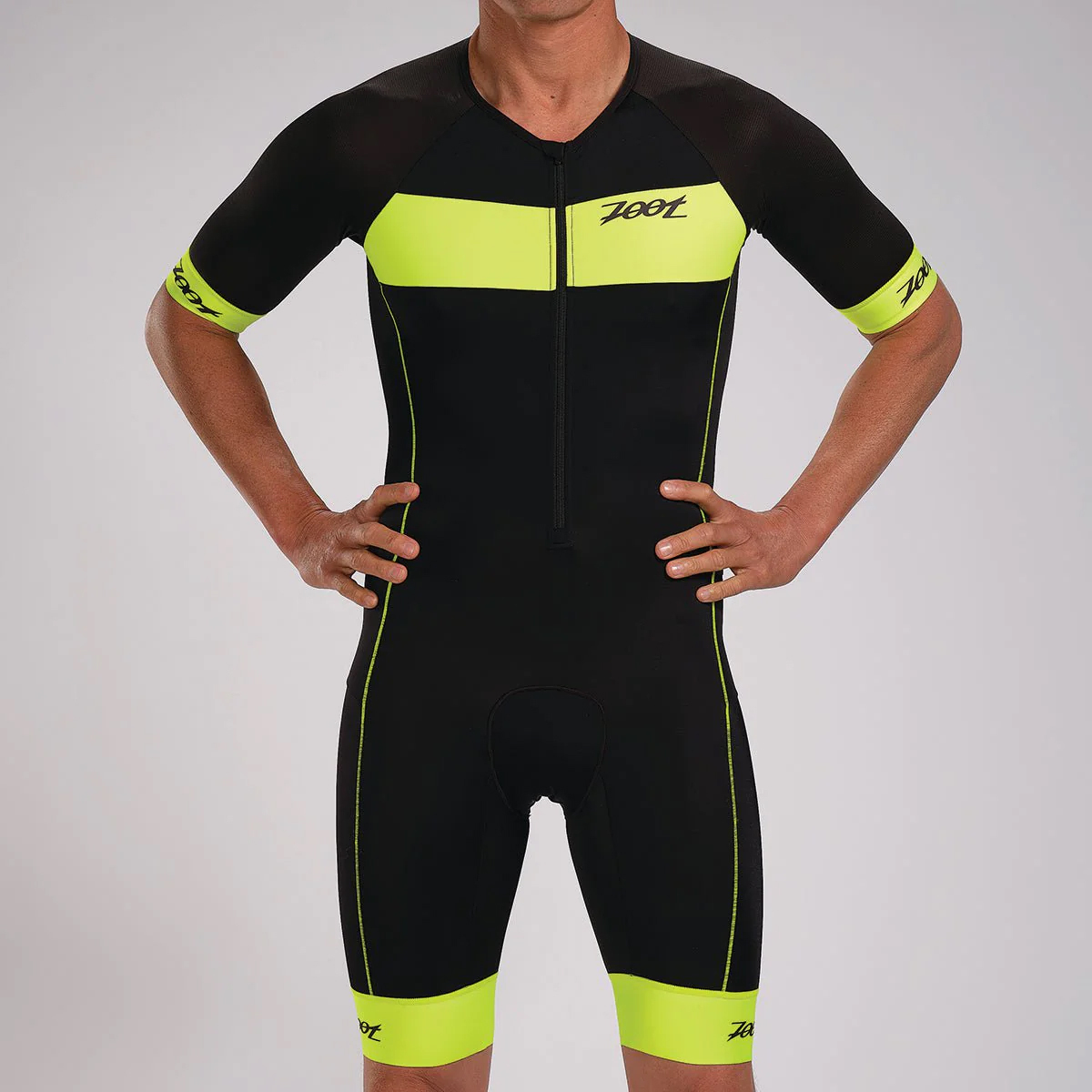 Zoot Core Tri Aerosuit Safety Yellow Men