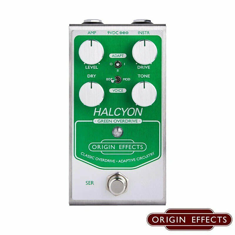 Origin Effects Halcyon Green Overdrive 破音 效果器 公司貨【宛伶樂器】