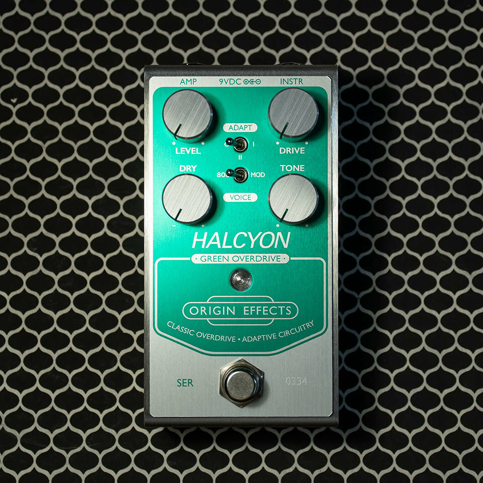 Origin Effects Halcyon Green Overdrive 破音效果器公司貨【宛伶樂器】