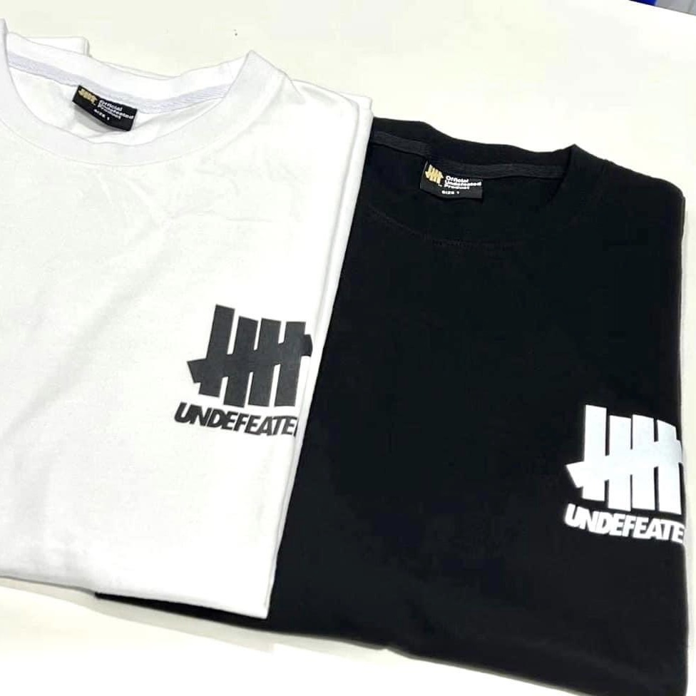 韓國限定🇰🇷 UNDEFEATED LOGO 短T 短袖 組合 黑 白 2件一組 / 現貨