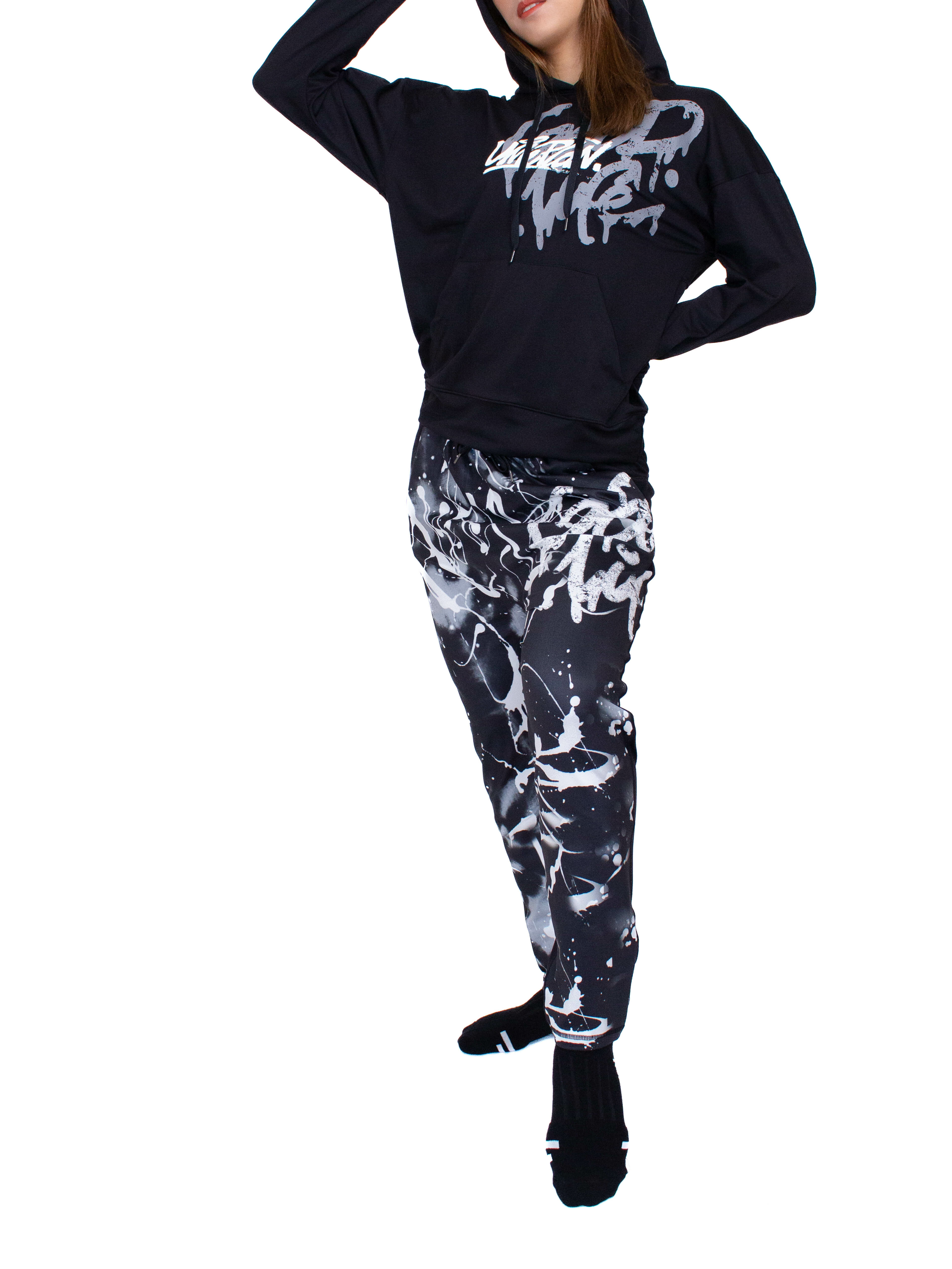 塗鴉黑潮褲 T0009CB