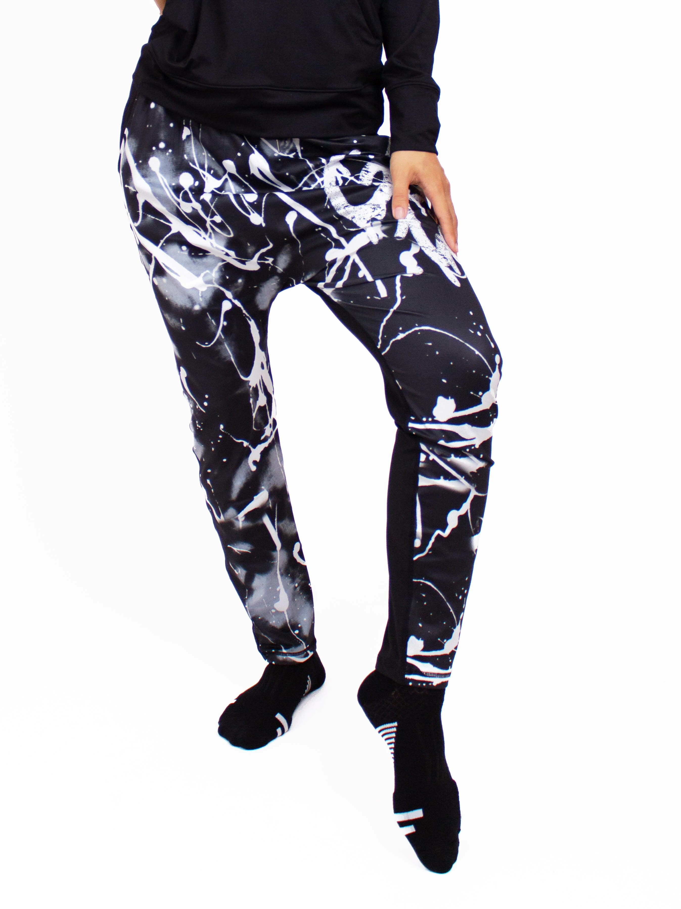 塗鴉黑潮褲 T0009CB