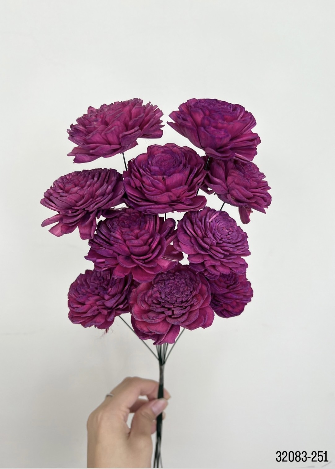 索拉玫瑰花 (6cm) 32083-251