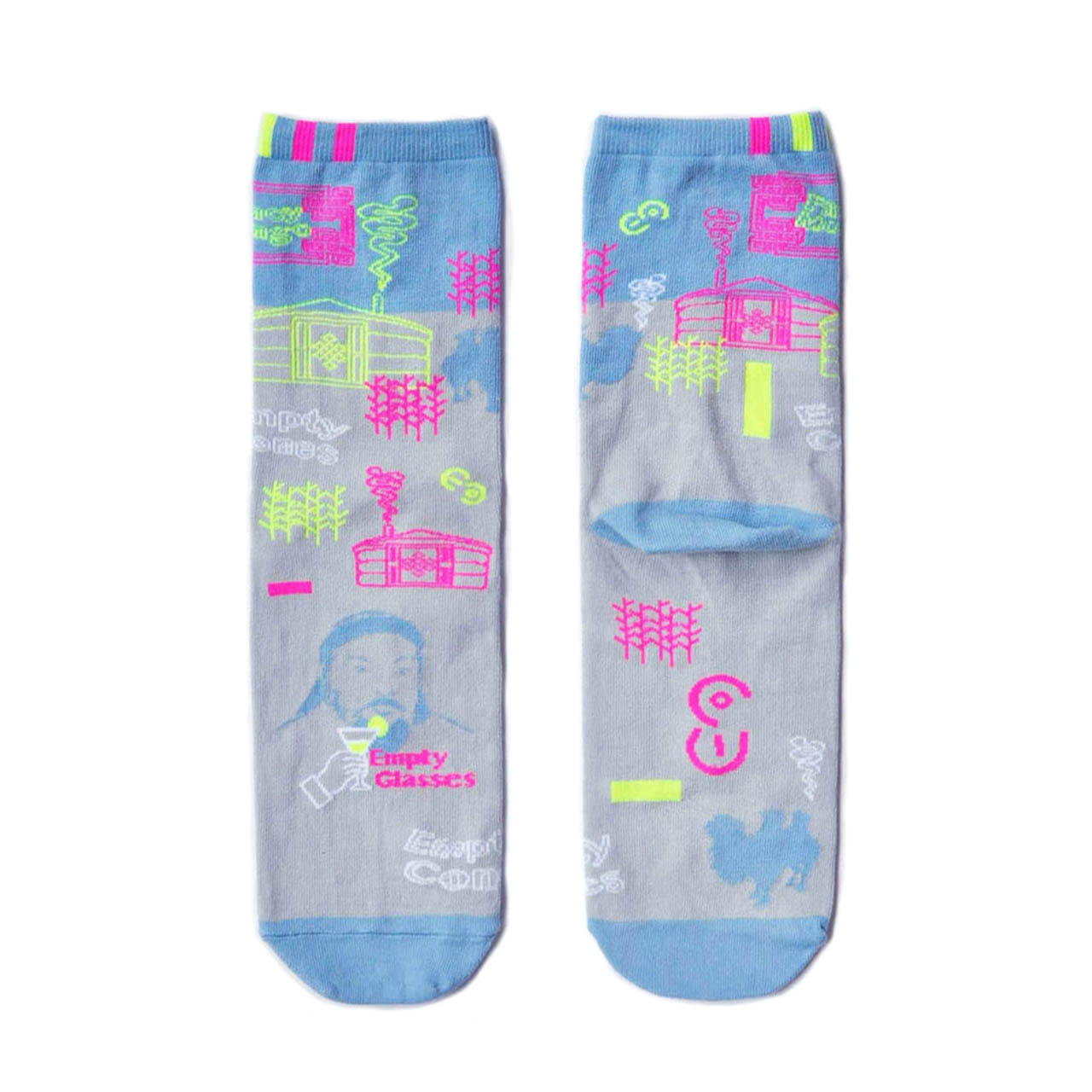 [Empty Cones] Fancy Mongo Casual Socks