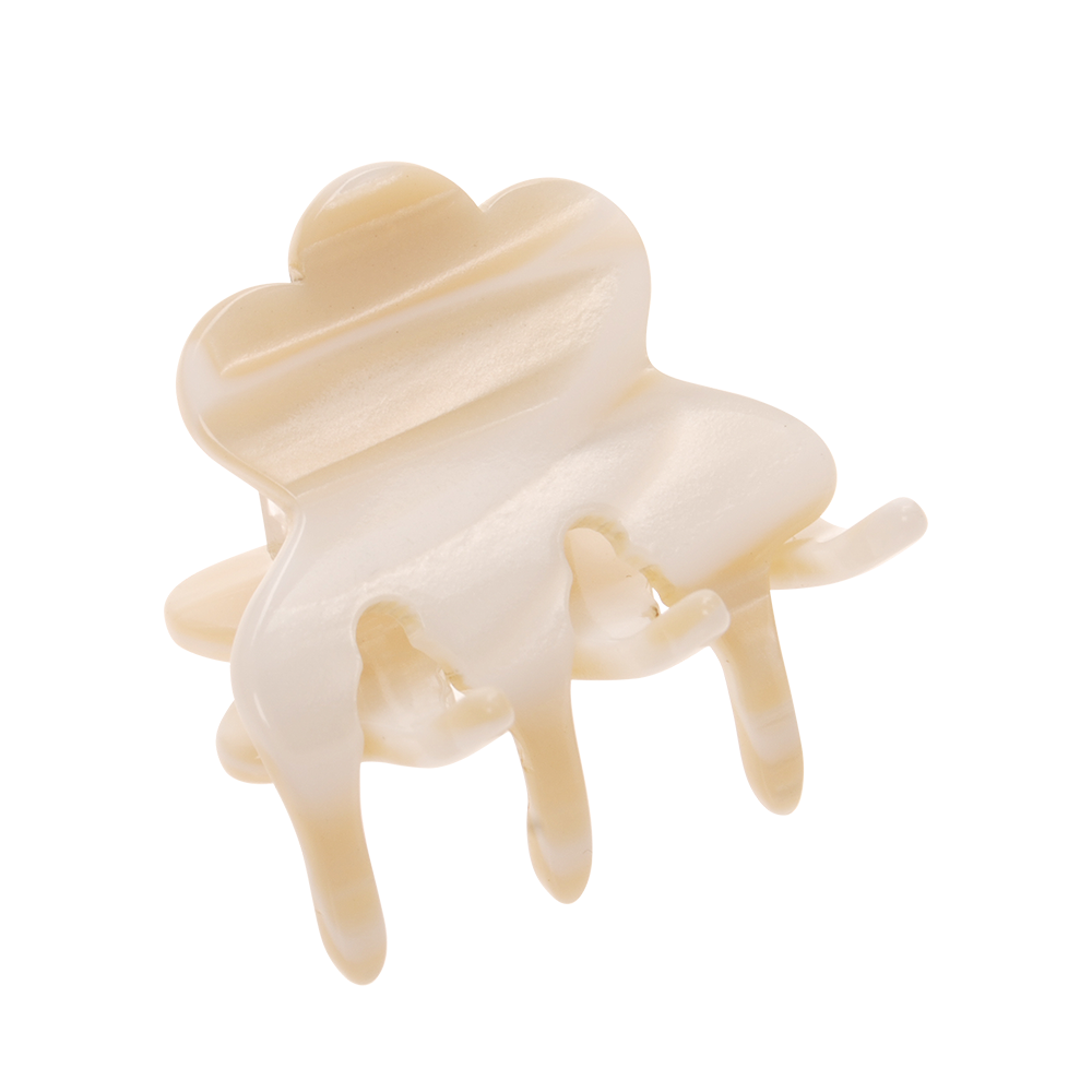 FRANCE LUXE 迷你貝殼造型抓夾〈珍珠白〉