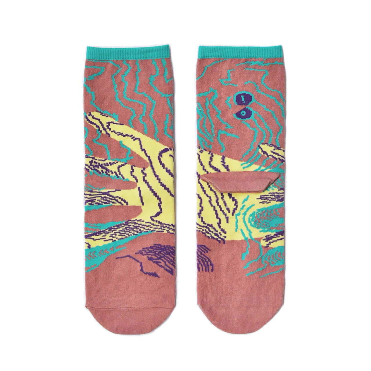 [Empty Cones] Bumpy Palm Casual Socks