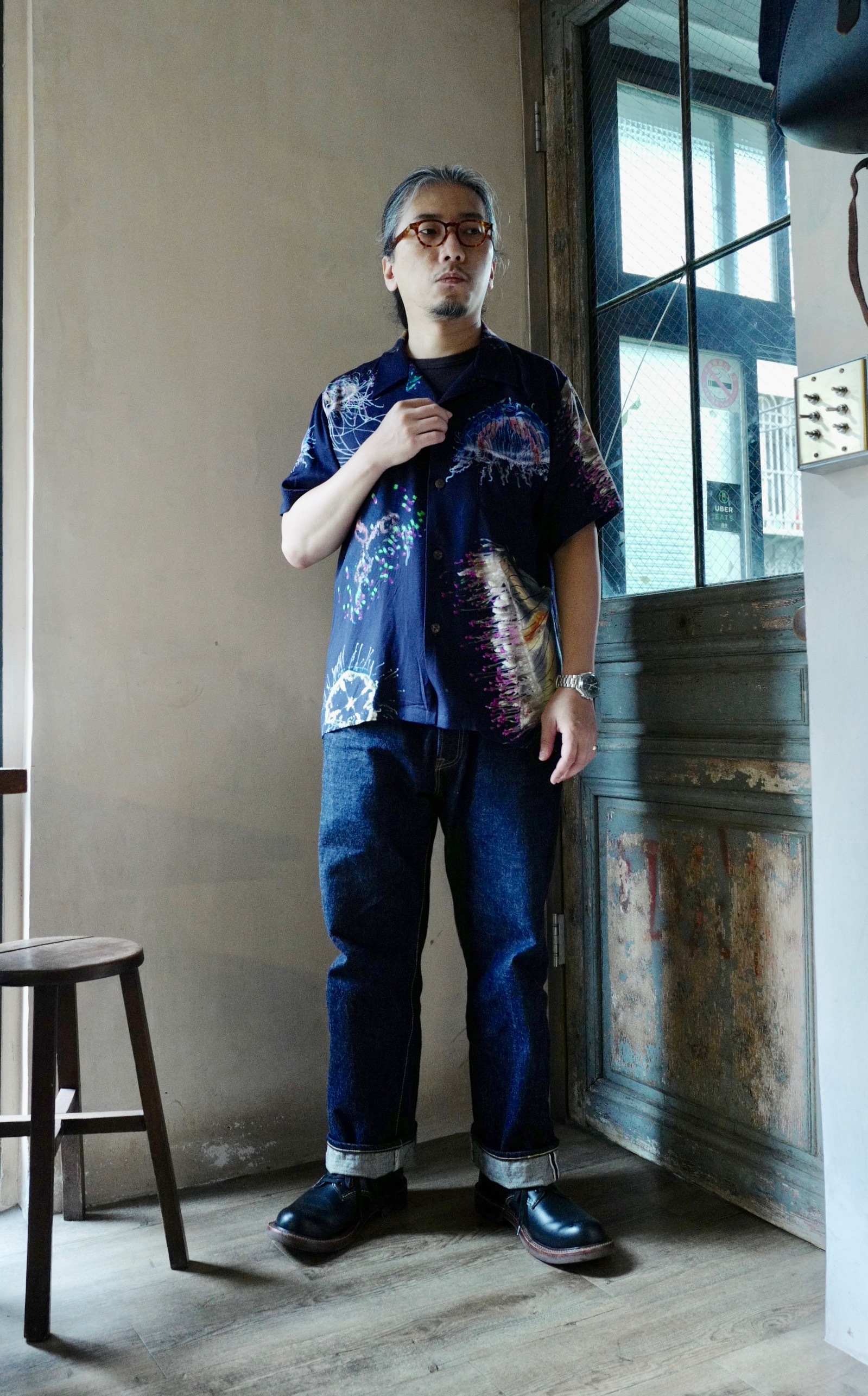 HOUSTON ALOHA SHIRT (JERRYFISH)