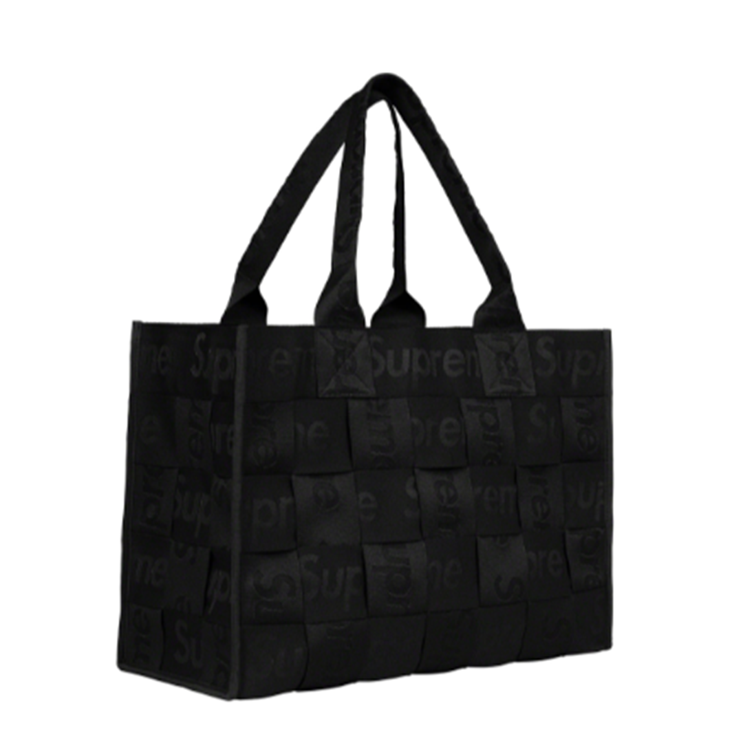 安心と信頼 Supreme Woven Shoulder Bag Black 23ss lokx.lk