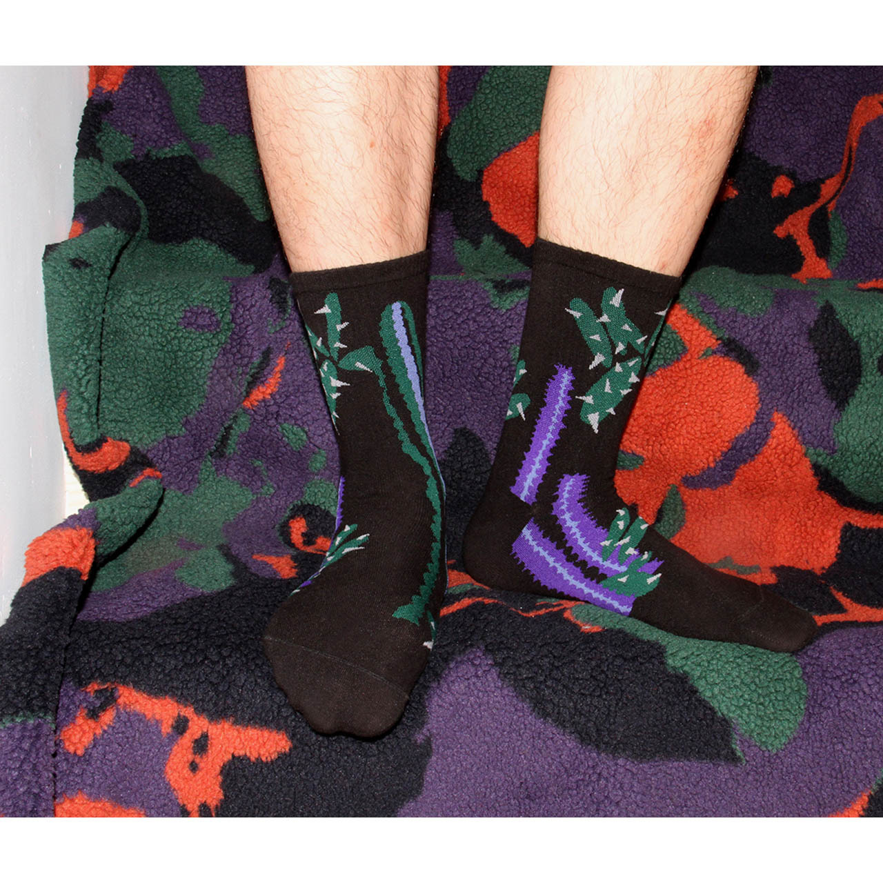 [Empty Cones] Laurent Cactus Casual Socks