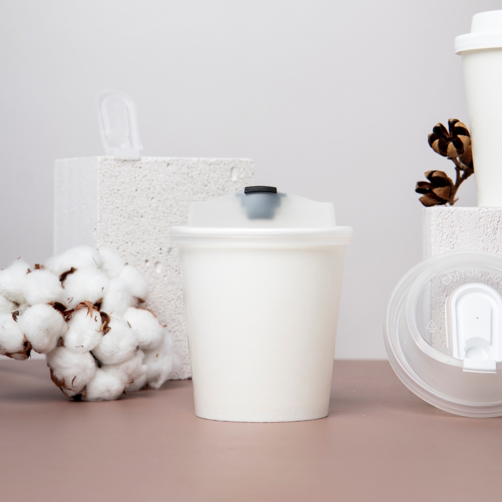 冷熱共用飲料杯 360cc 白色