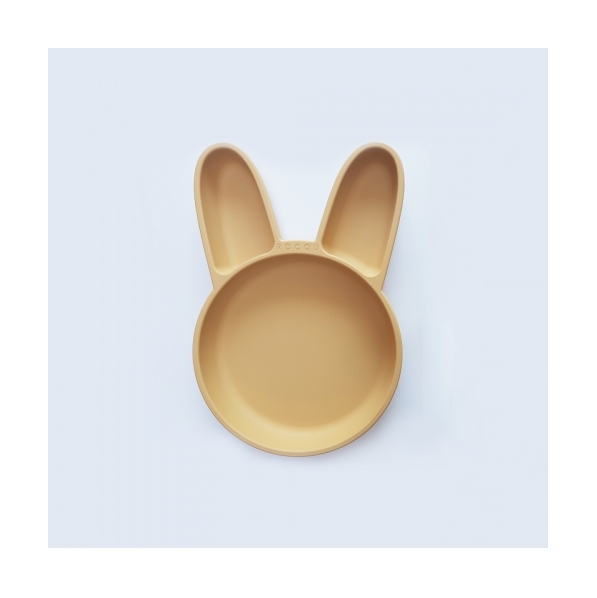 【韓國】ROCOU副食品餐盤-兔兔