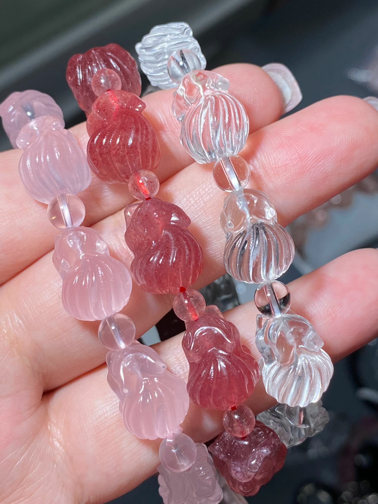 趴趴九尾狐手串