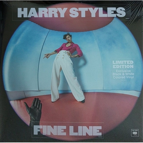Harry Styles - Fine Line 2LP BLACK & WHITE COLORED VINYL