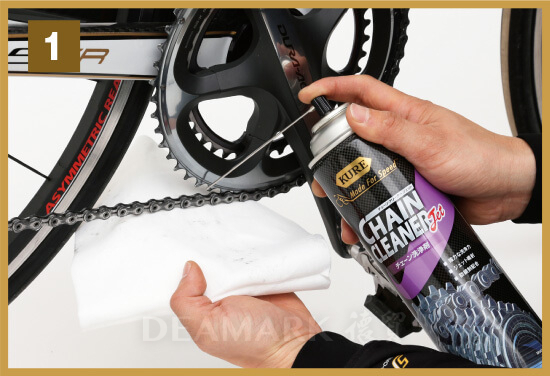 KURE自行車專用鏈條清洗噴霧