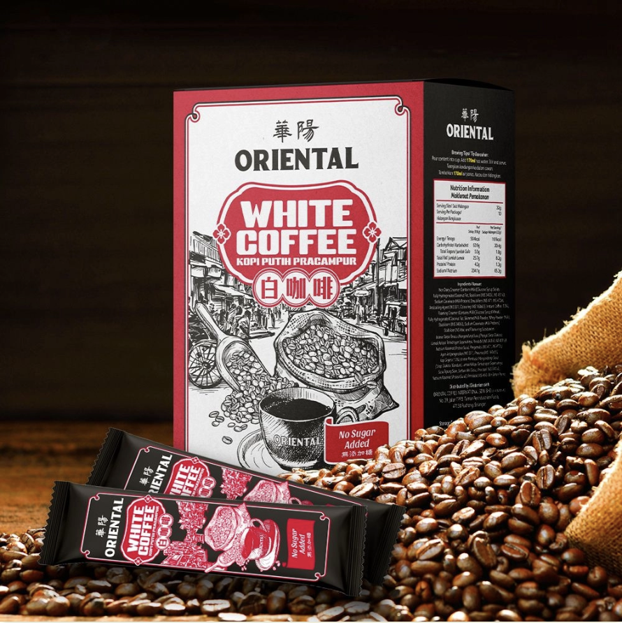 華陽 無糖白咖啡