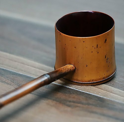 溫暖人心的器物│掬月 茶杓│孟宗竹+天然生漆│純手工打造