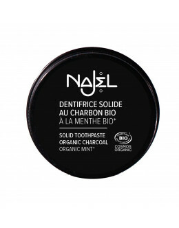 NAJEl - 有機炭薄荷固體牙膏 (33g)