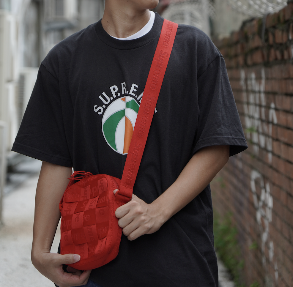 Supreme 23SS Woven Shoulder Bag 編織小包紅色| FLOMMARKET